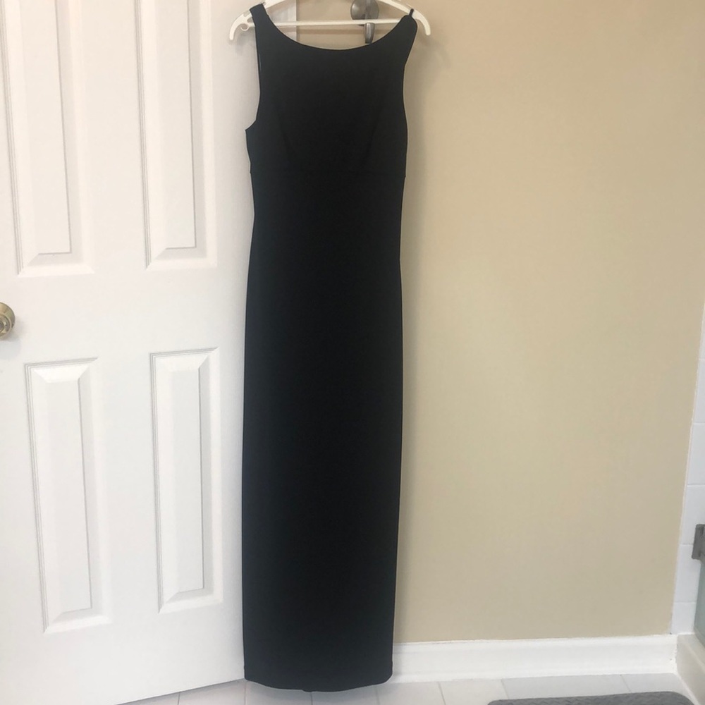 Black formal dress